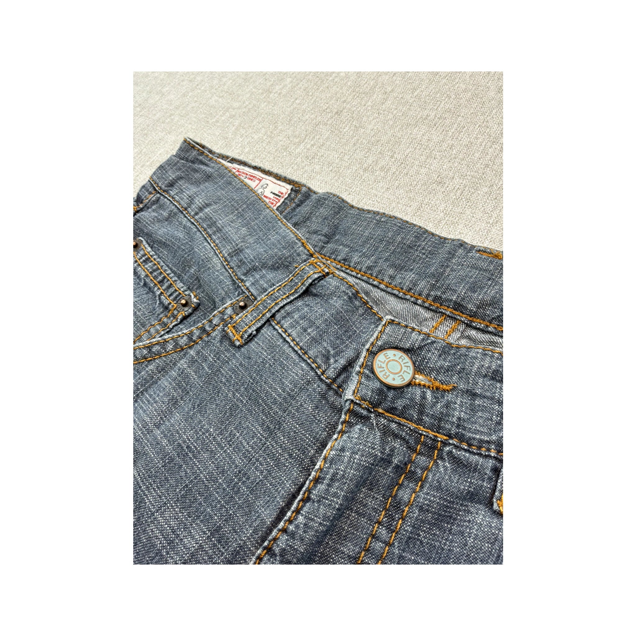 Rifle Vintage Straight Leg Denim Jeans