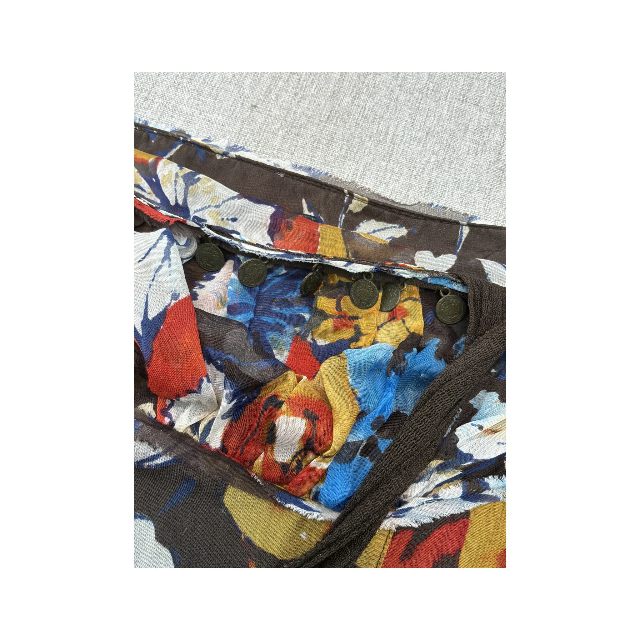 Liu Jo Floral Silk Halter Dress