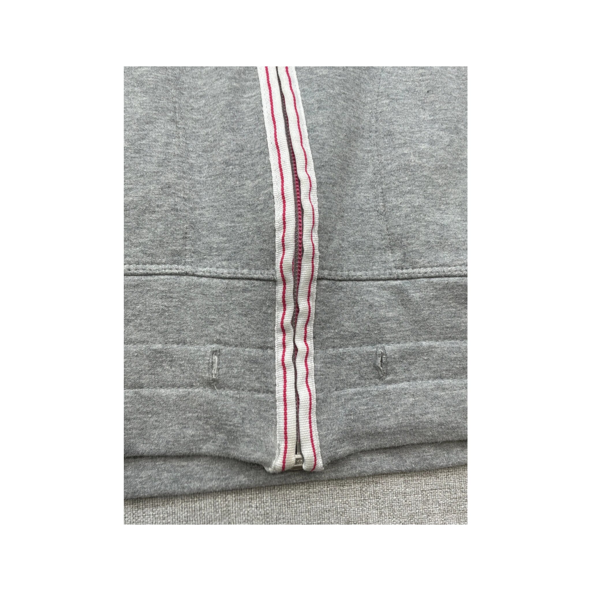 Nike Gray Zip-Up Hooded Jacket