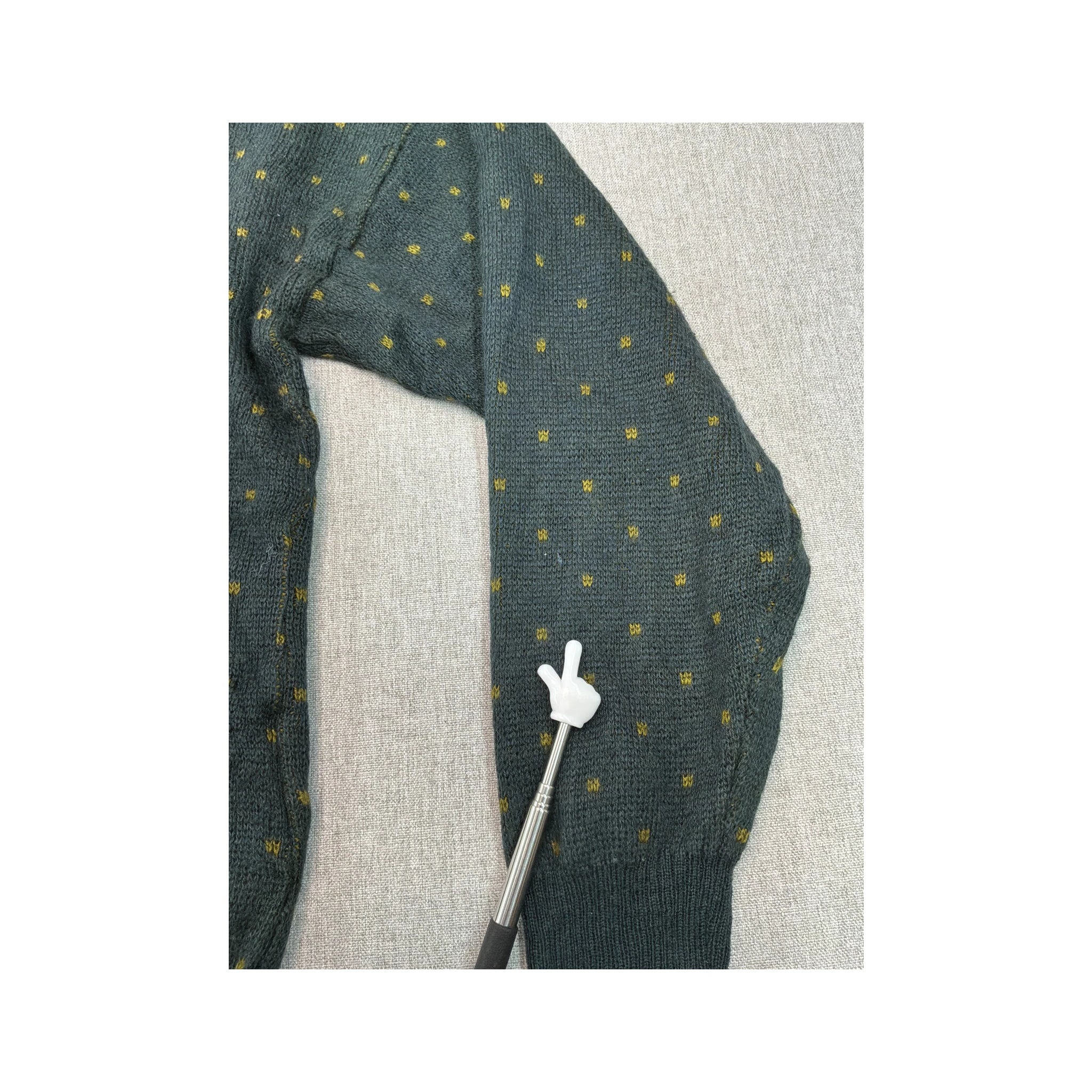 Robe di Kappa Polka Dot Knit Cardigan
