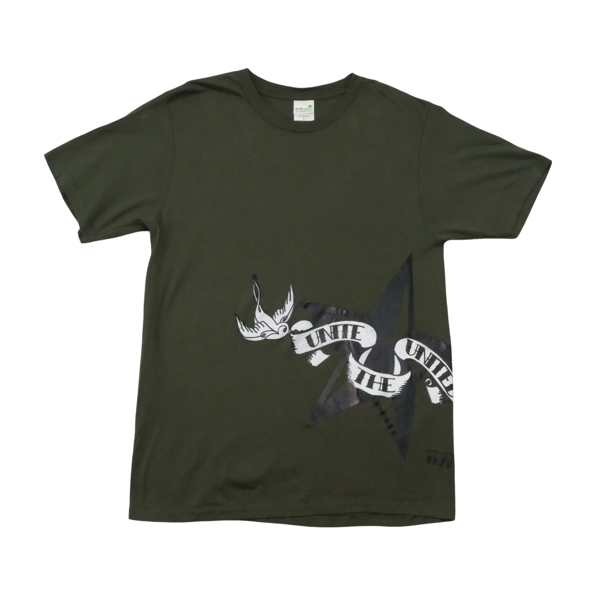anvilOrganic Organic Cotton Unite Swallow Star Graphic Shirt