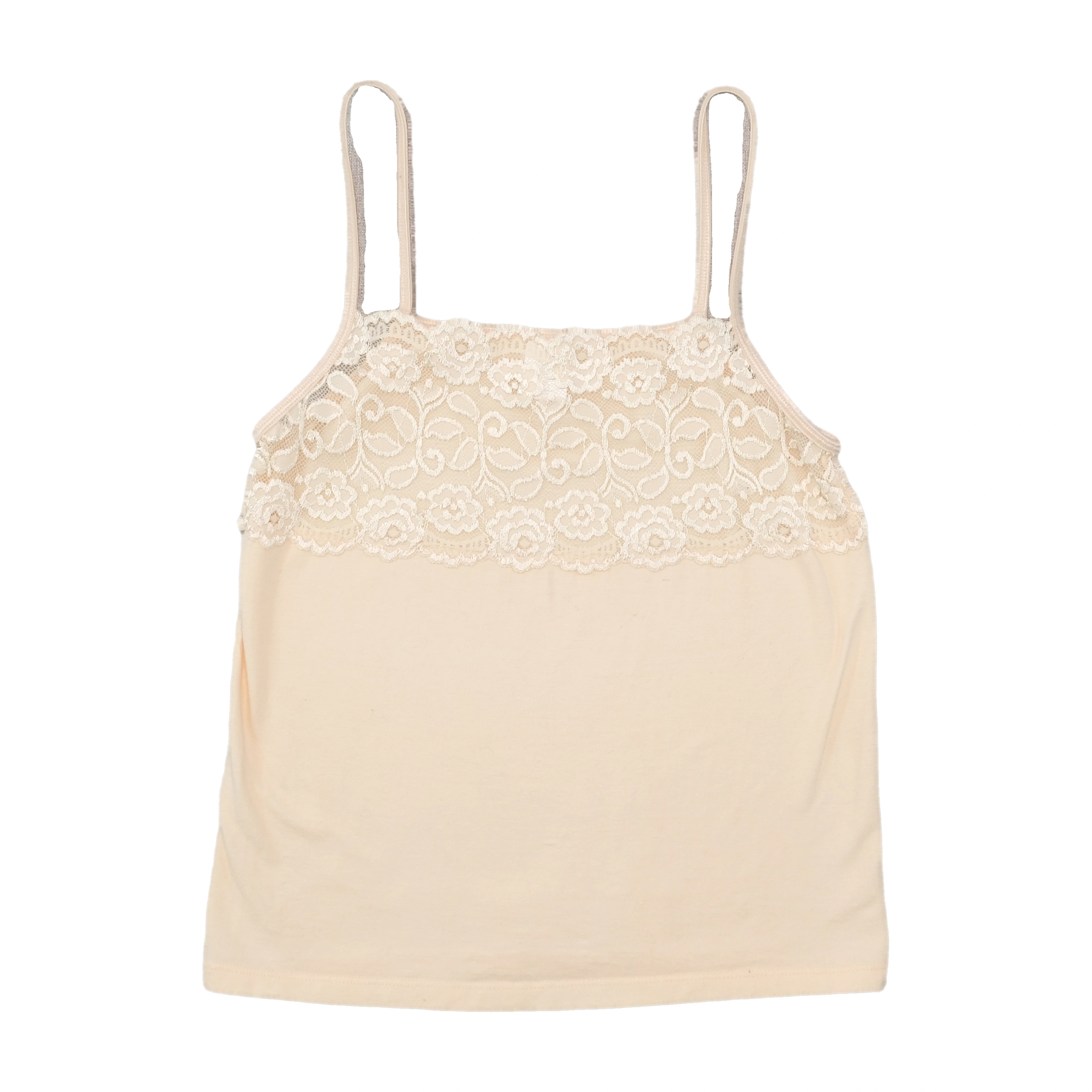 Poetic Intimates Lace Trim Cami Tank Top