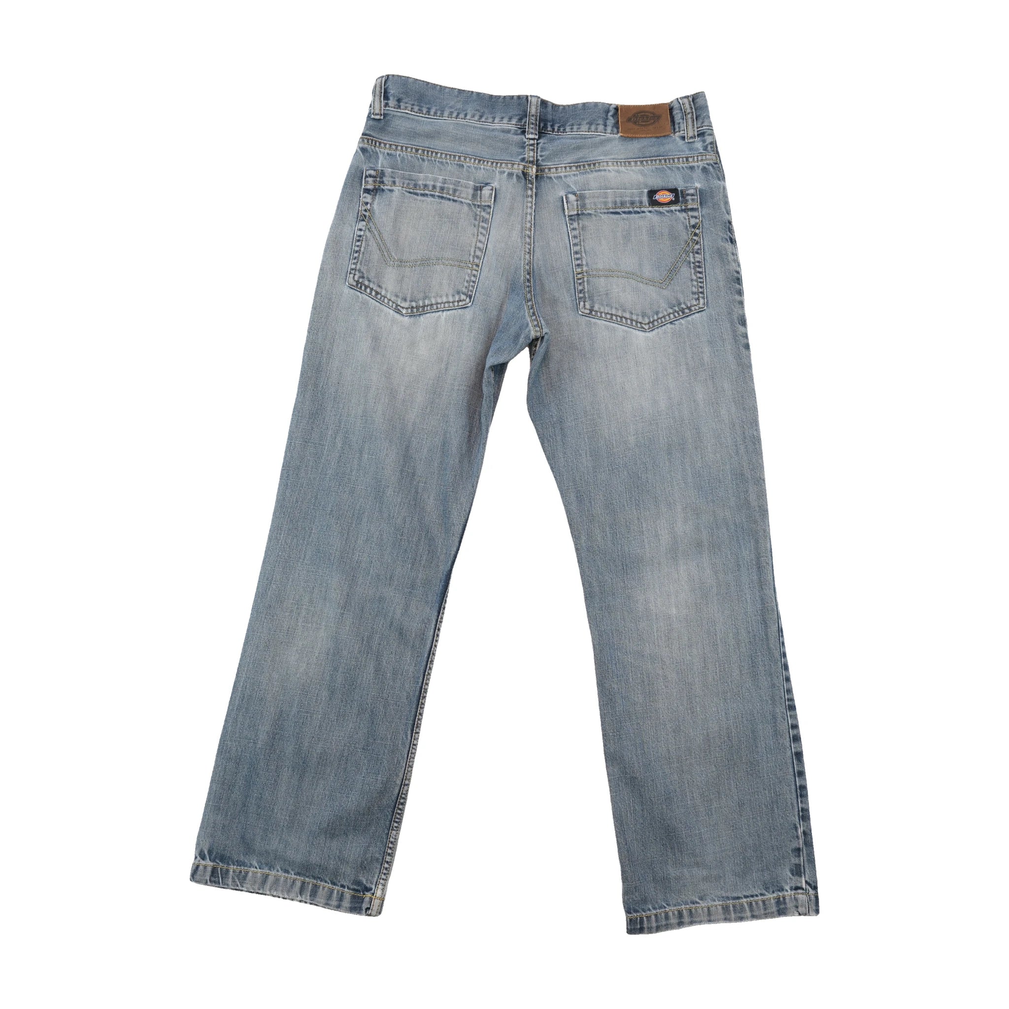 Dickies Vintage Light Wash Straight Leg Cotton Jeans