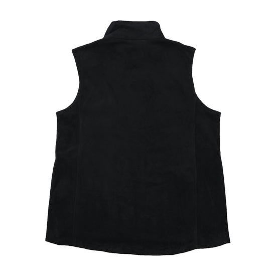 Colete sem Mangas com Fecho de Correr em Fleece Preto, Woolrich