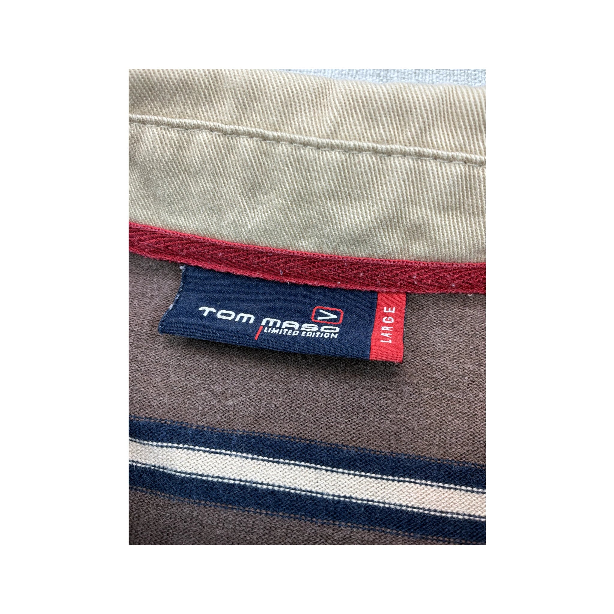 Tommy Hilfiger Striped Rugby Polo Shirt