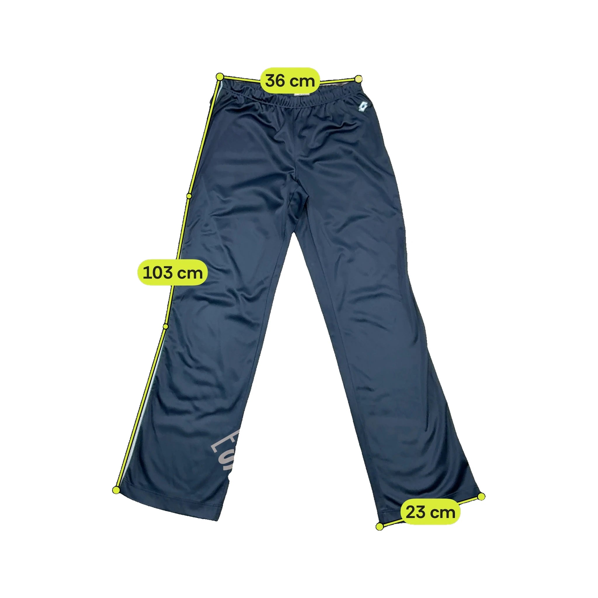 Lotto Navy Side Stripe Track Pants