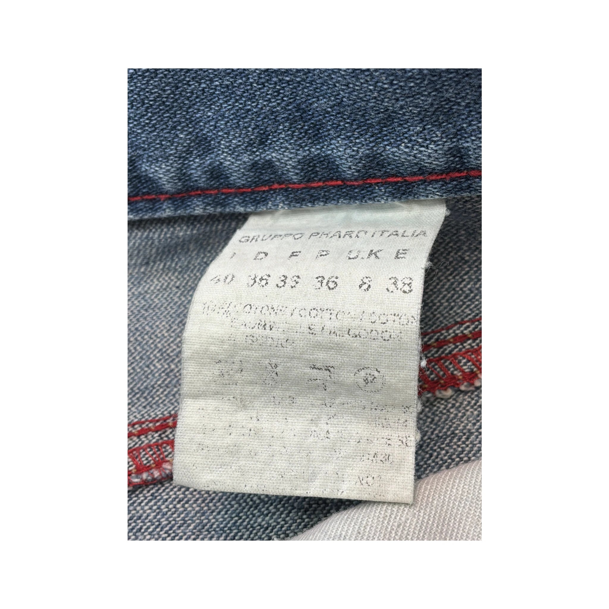 Phard Button Fly Denim Skirt