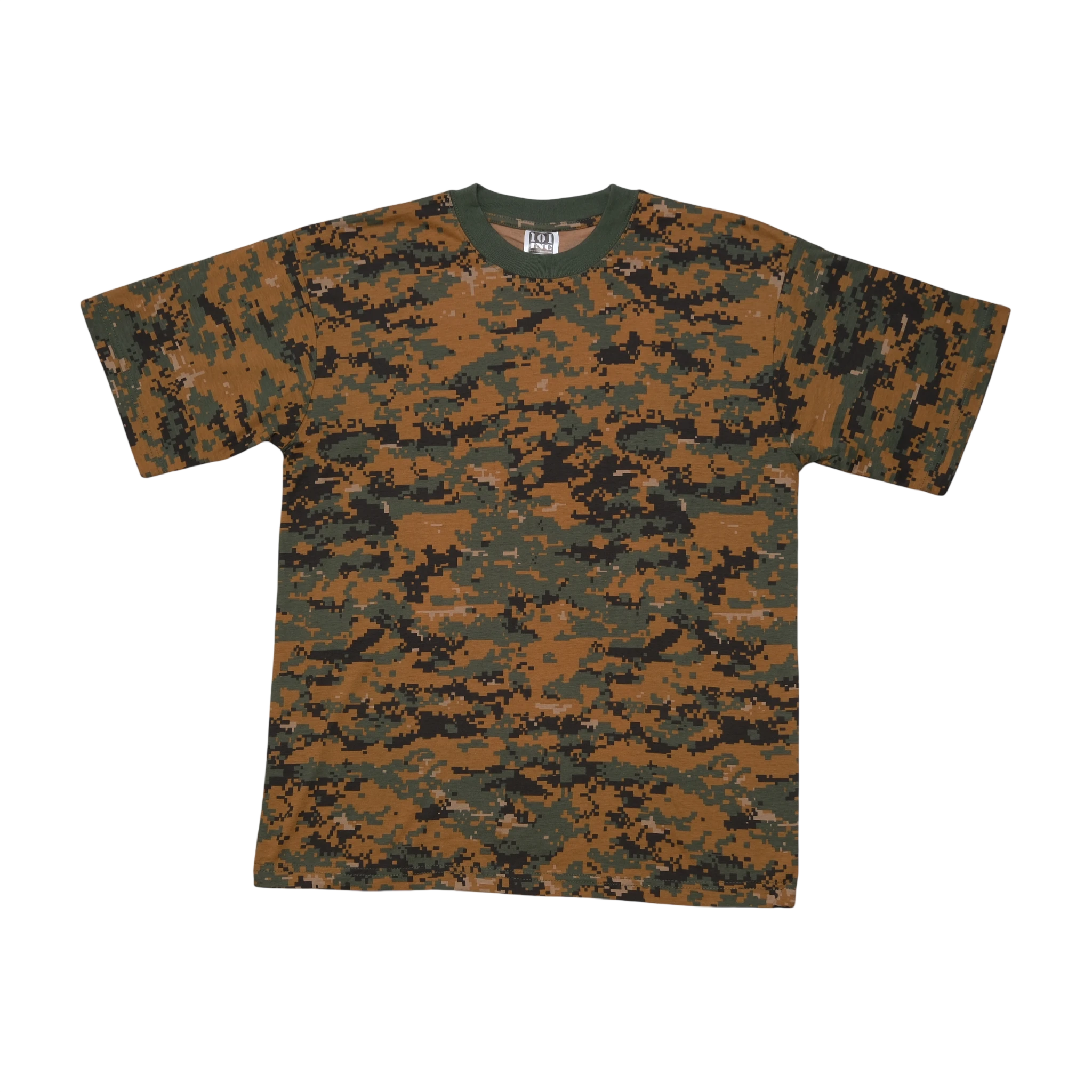 101 Inc Digital Camouflage Crewneck Shirt