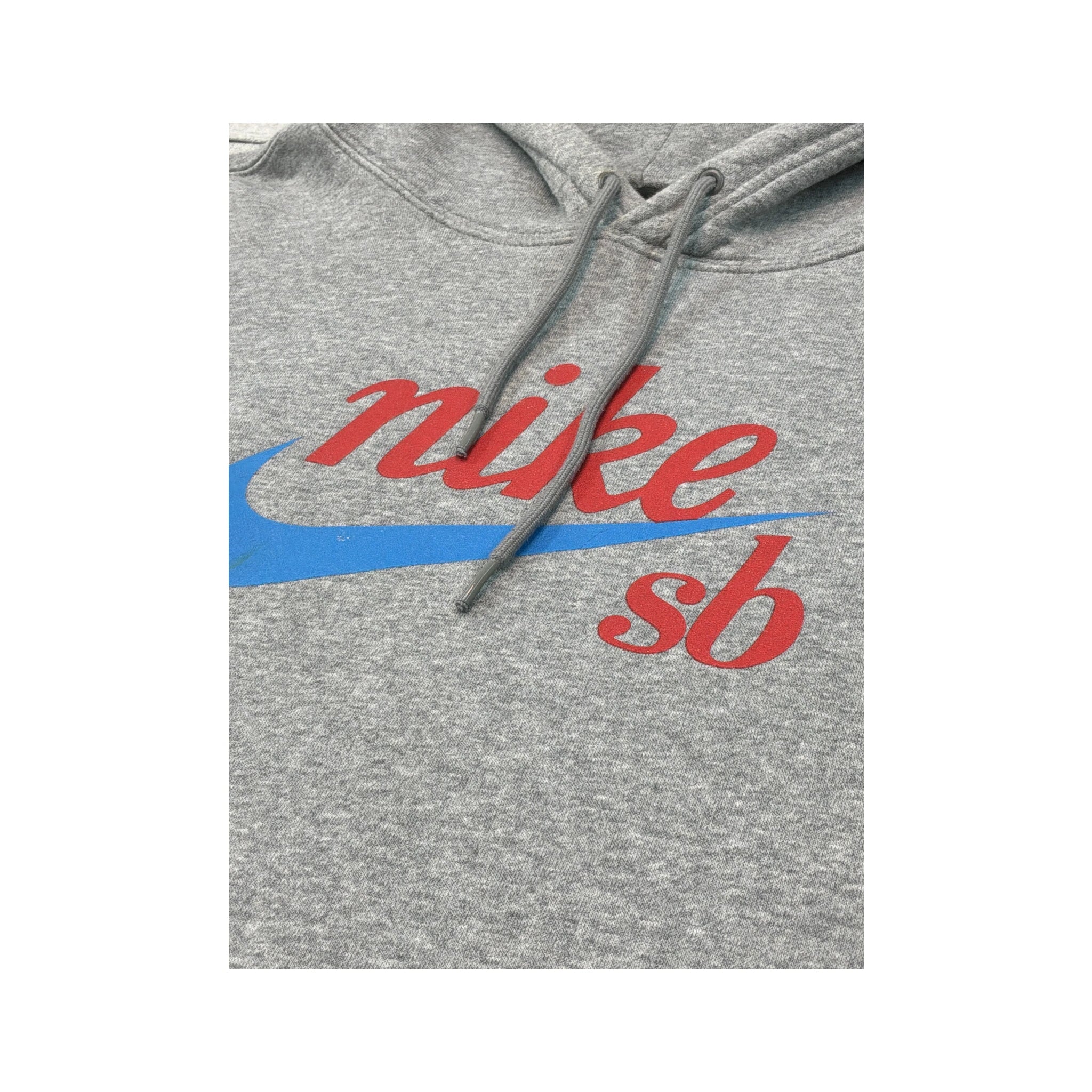 Nike SB Logo Graphic Cotton Blend Pullover Hoodie