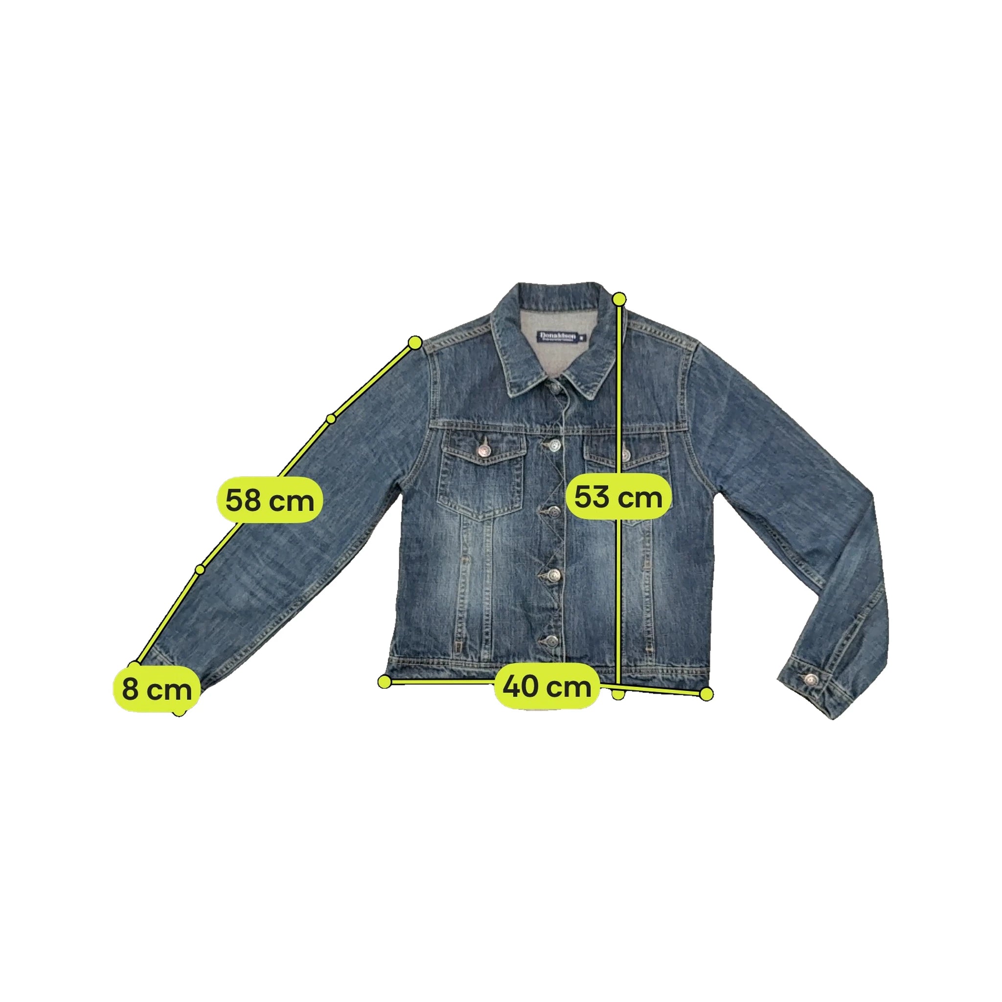 Donaldson Disney Mickey Embroidered Denim Jacket