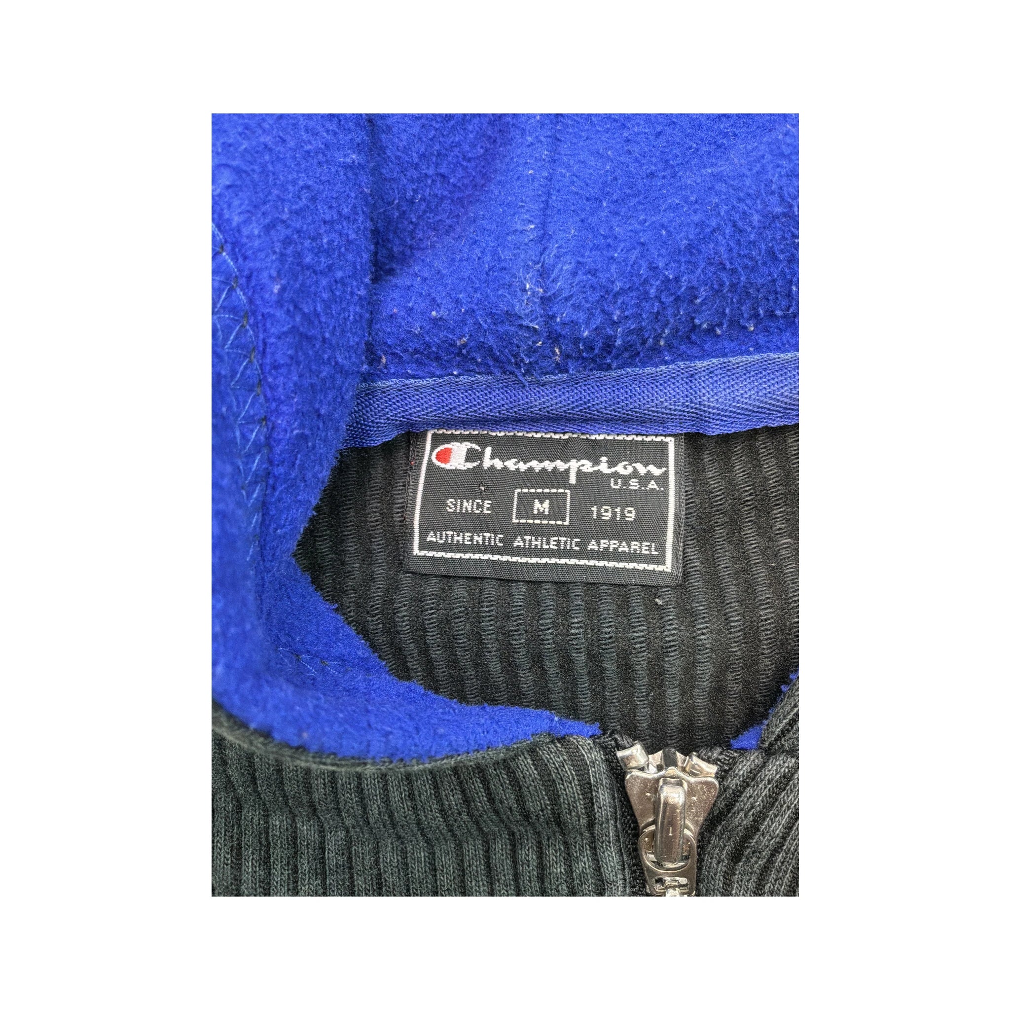 Champion Ribbed Fleece Lined Hooded Jacket