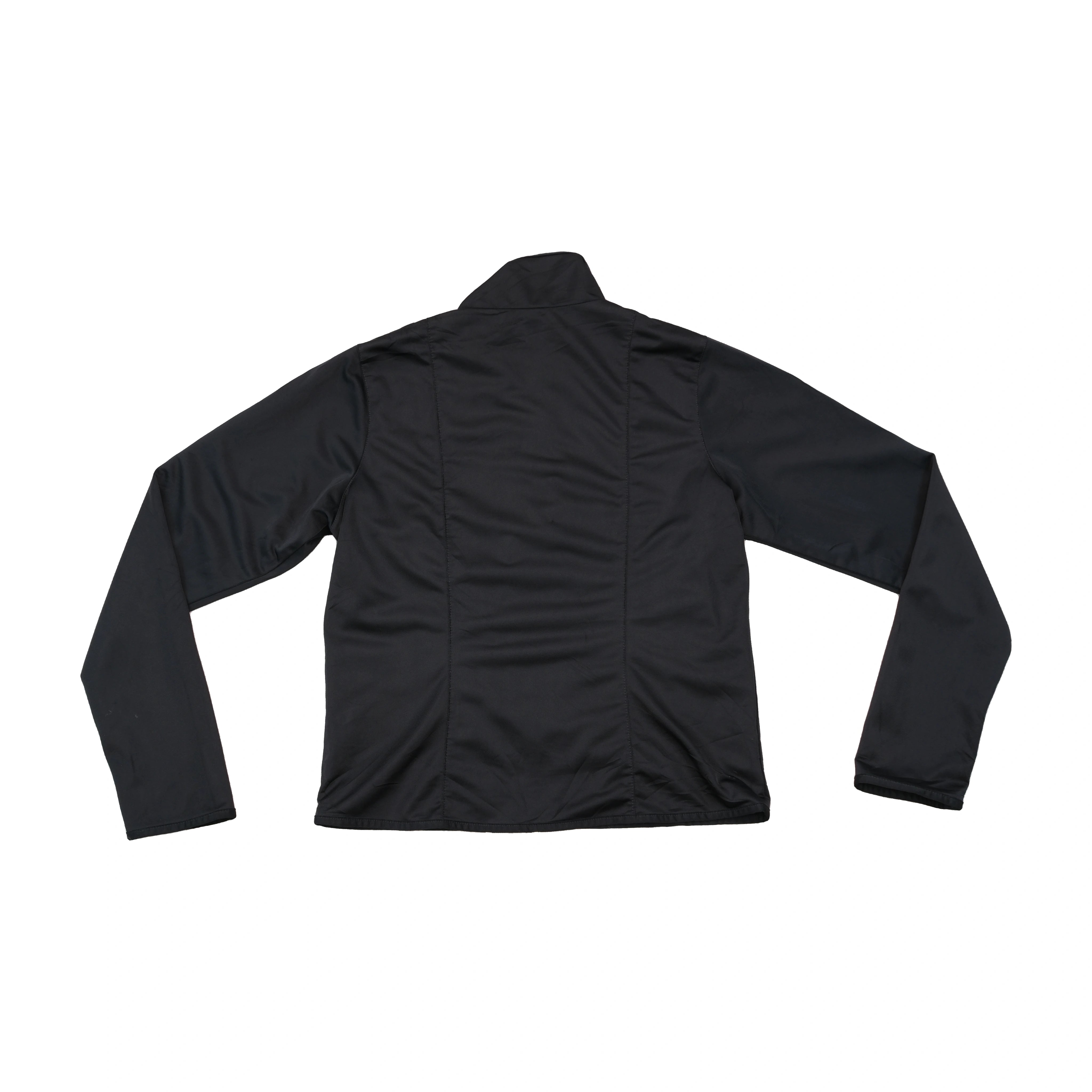 Casaco de fato de treino adidas preto com Três riscas e Fecho Total