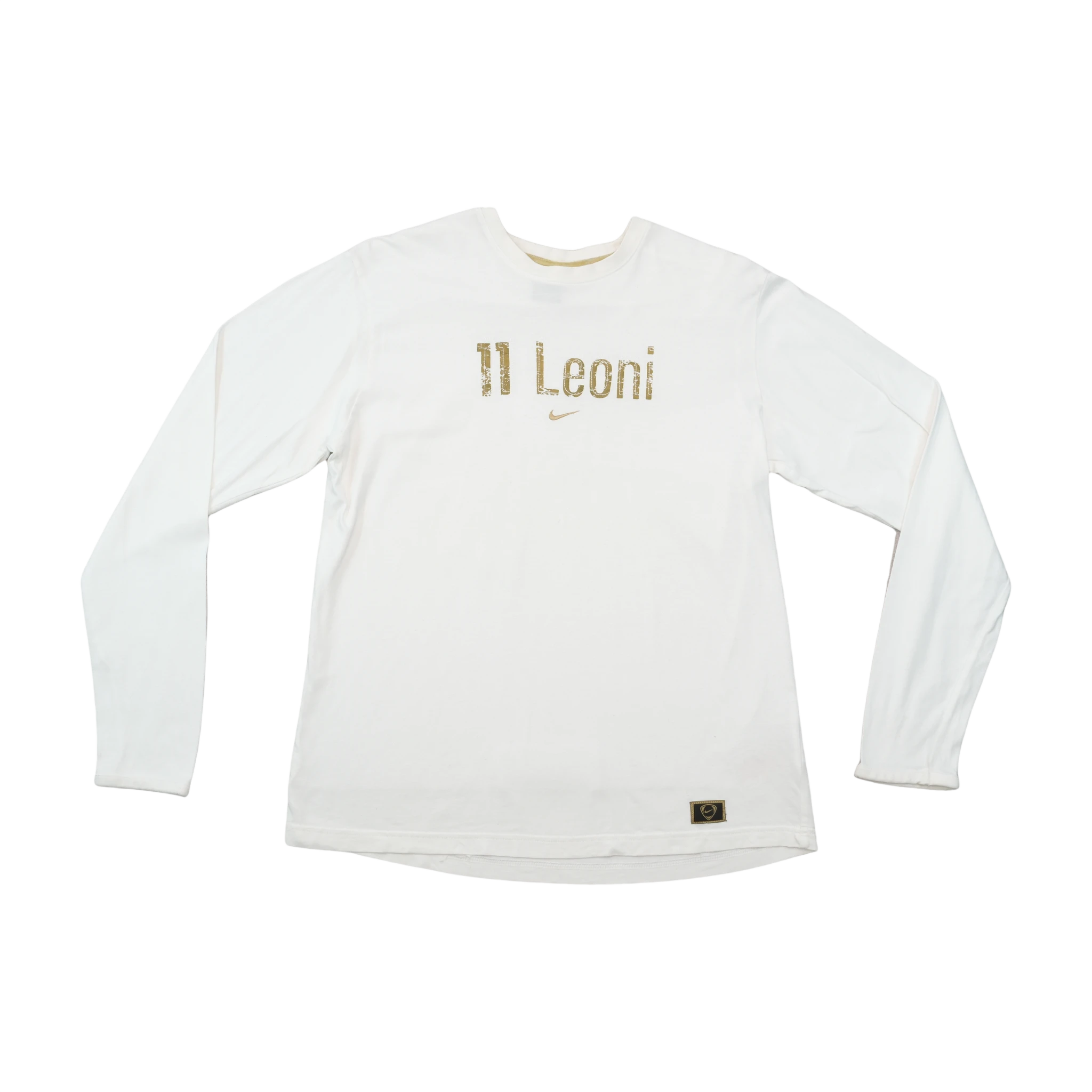 Nike Vintage Juventus Pavel Nedvěd #11 Leoni Long Sleeve Cotton Shirt