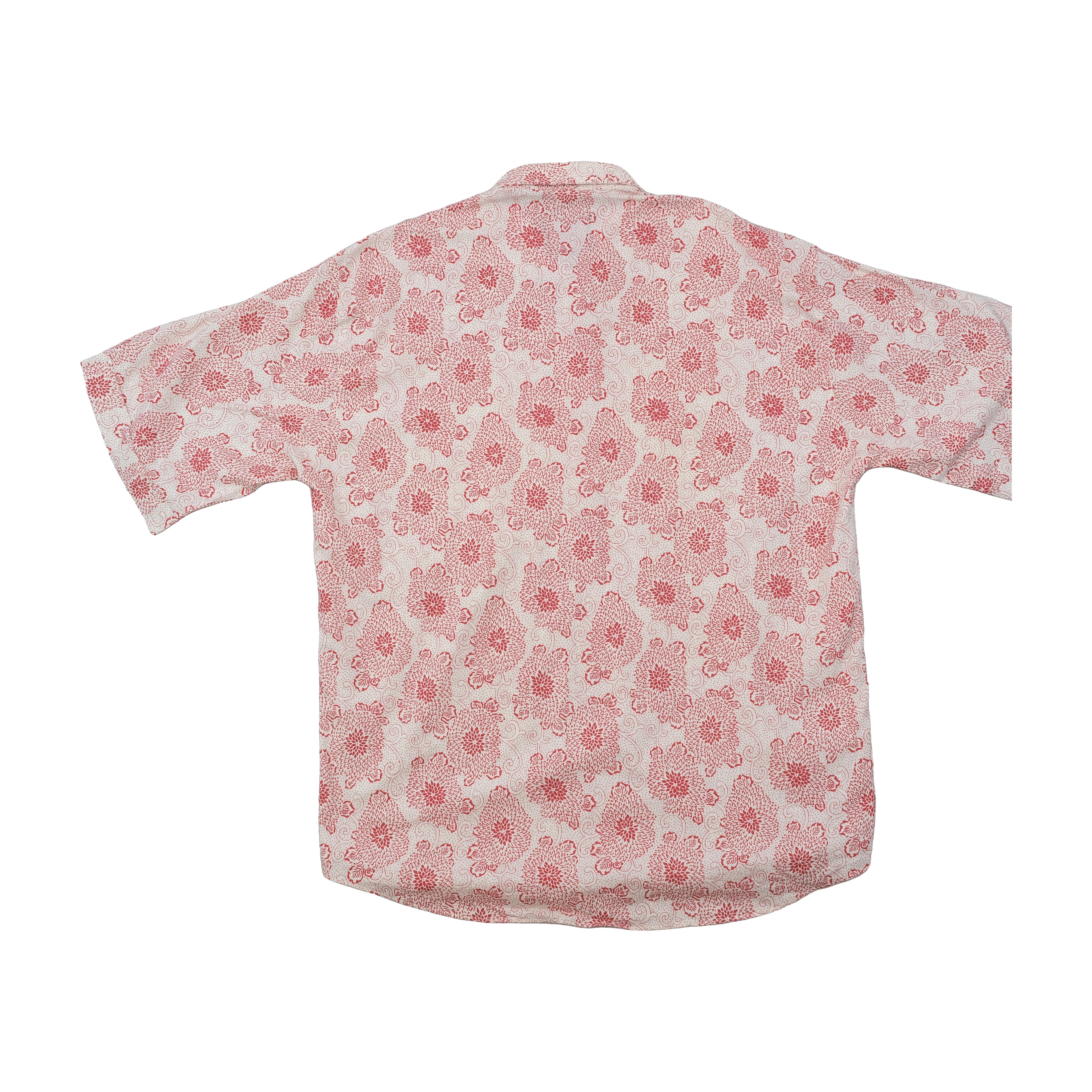 Camisa c'est Superbe de Manga curta com estampado floral