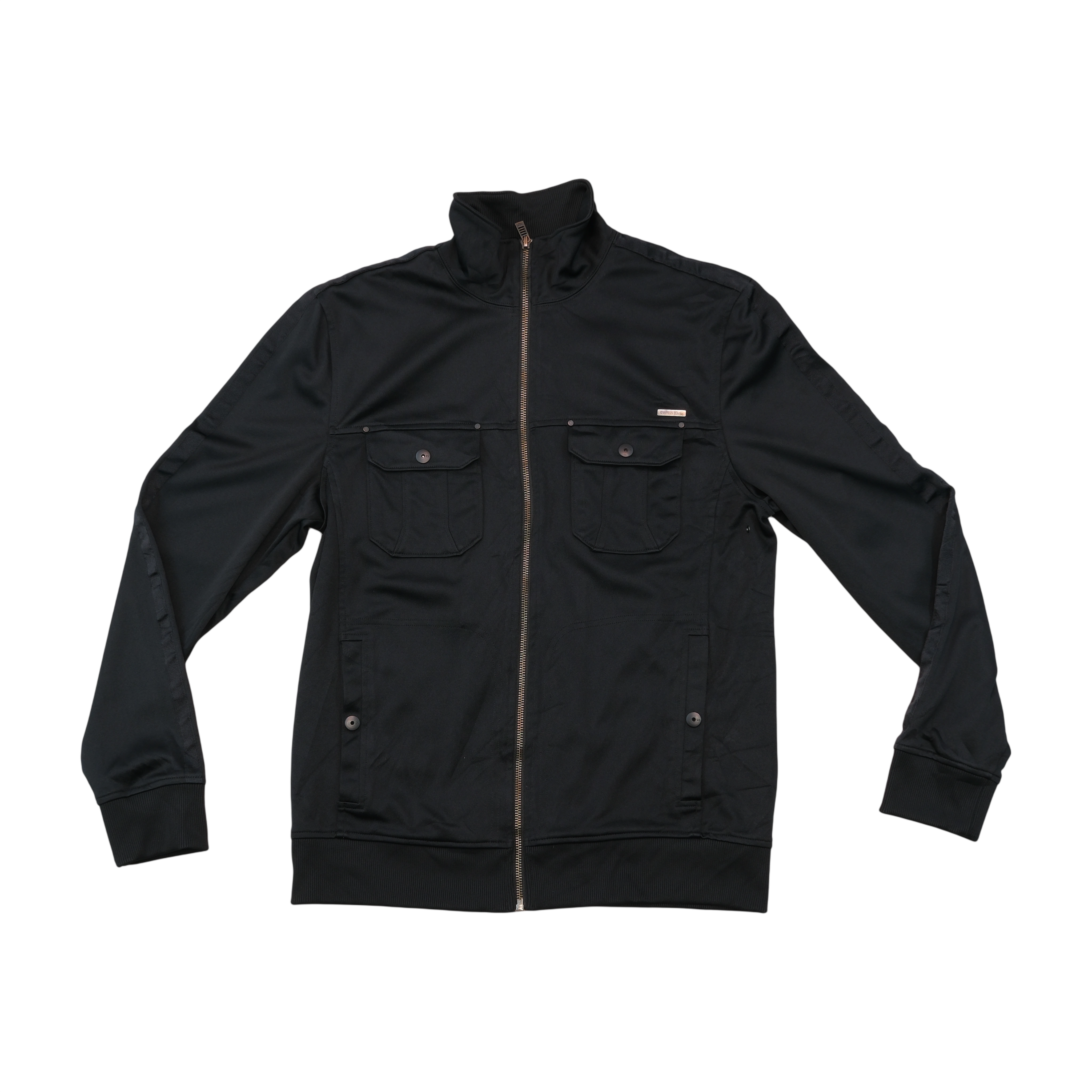 Calvin Klein Black Utility Full Zip Jacket