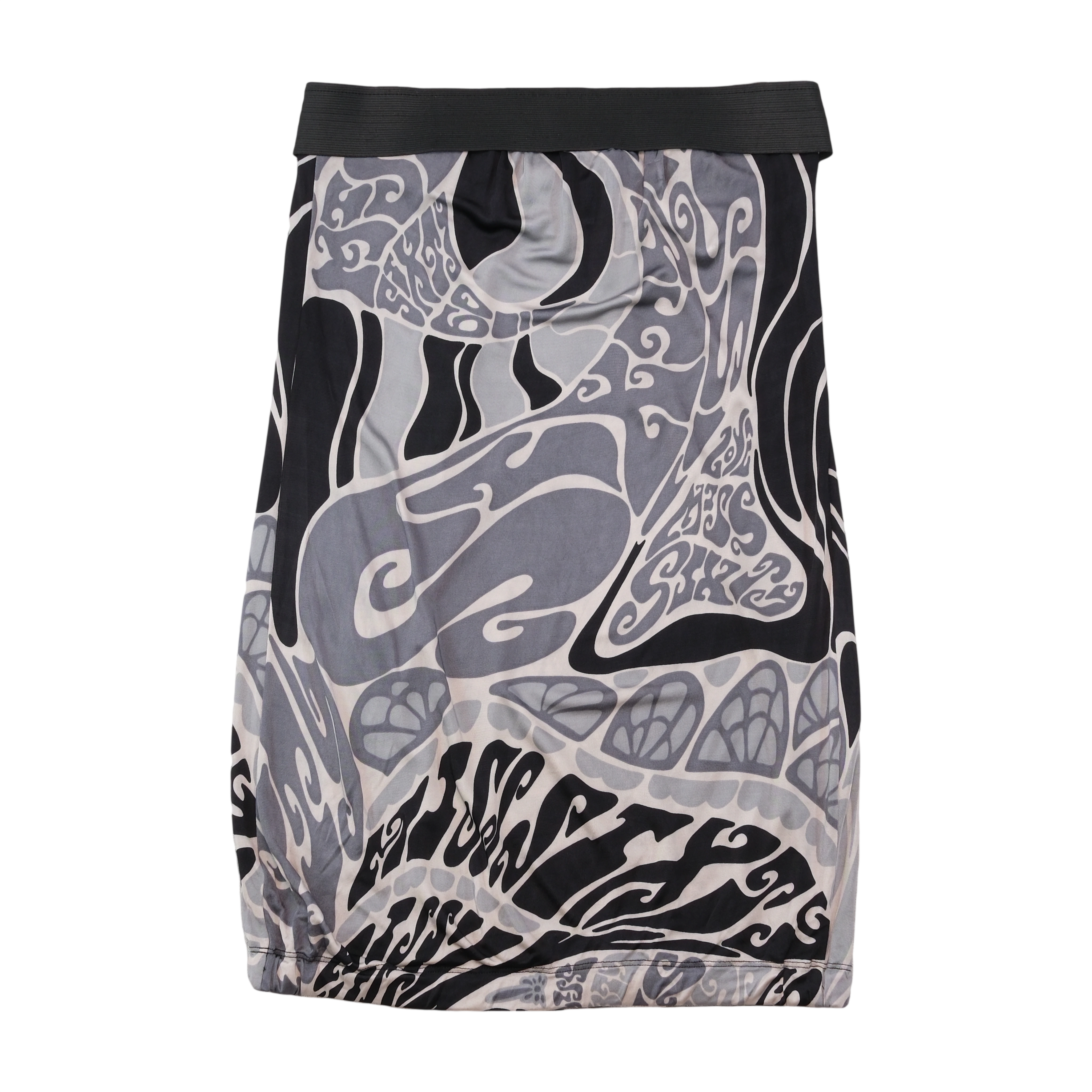 Miss Sixty Abstract Print Viscose Skirt (Repriced)