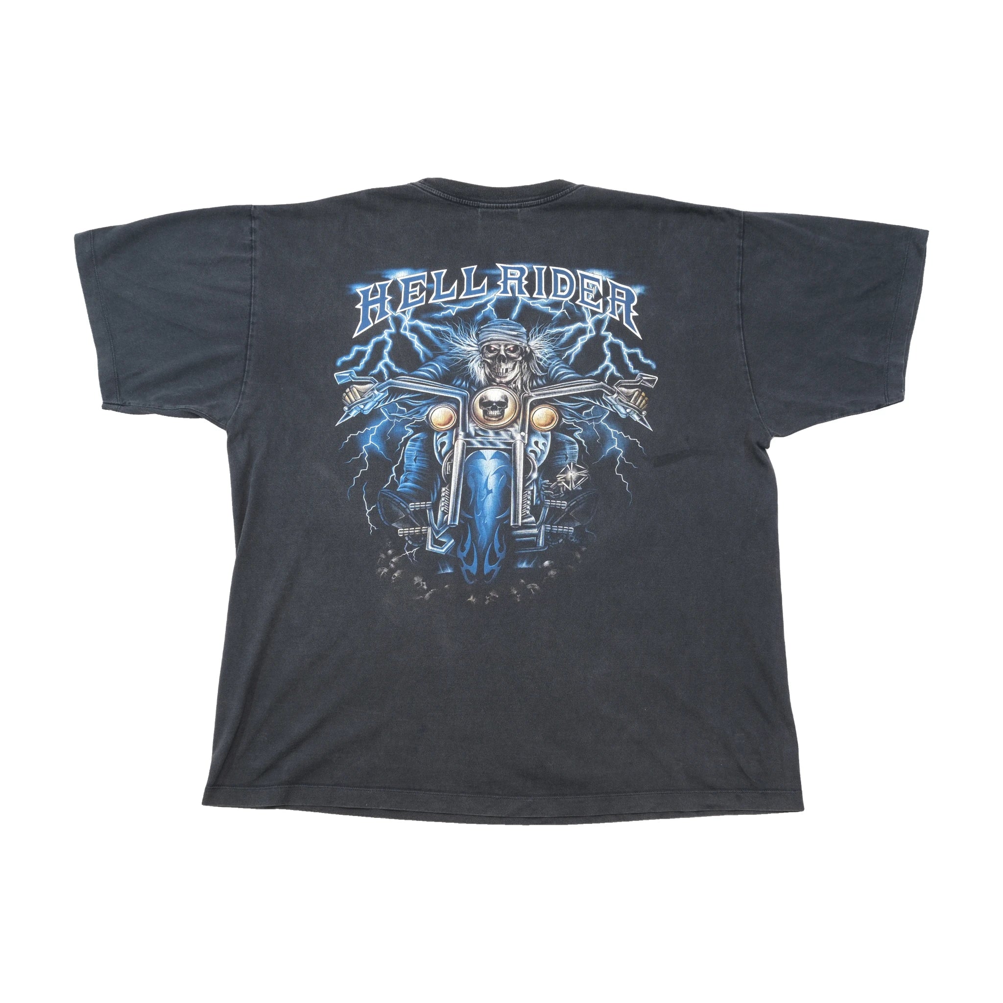 Camisa Blackhorse em algodão com estampado Hell Rider