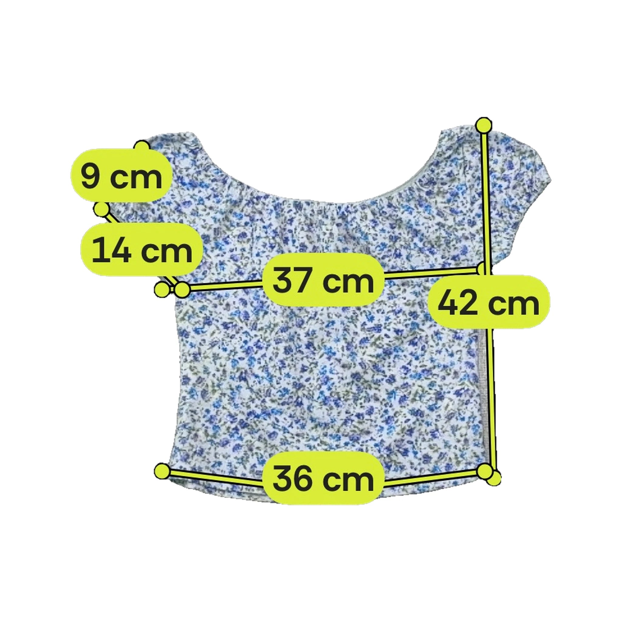 Axara Floral Off Shoulder Blouse