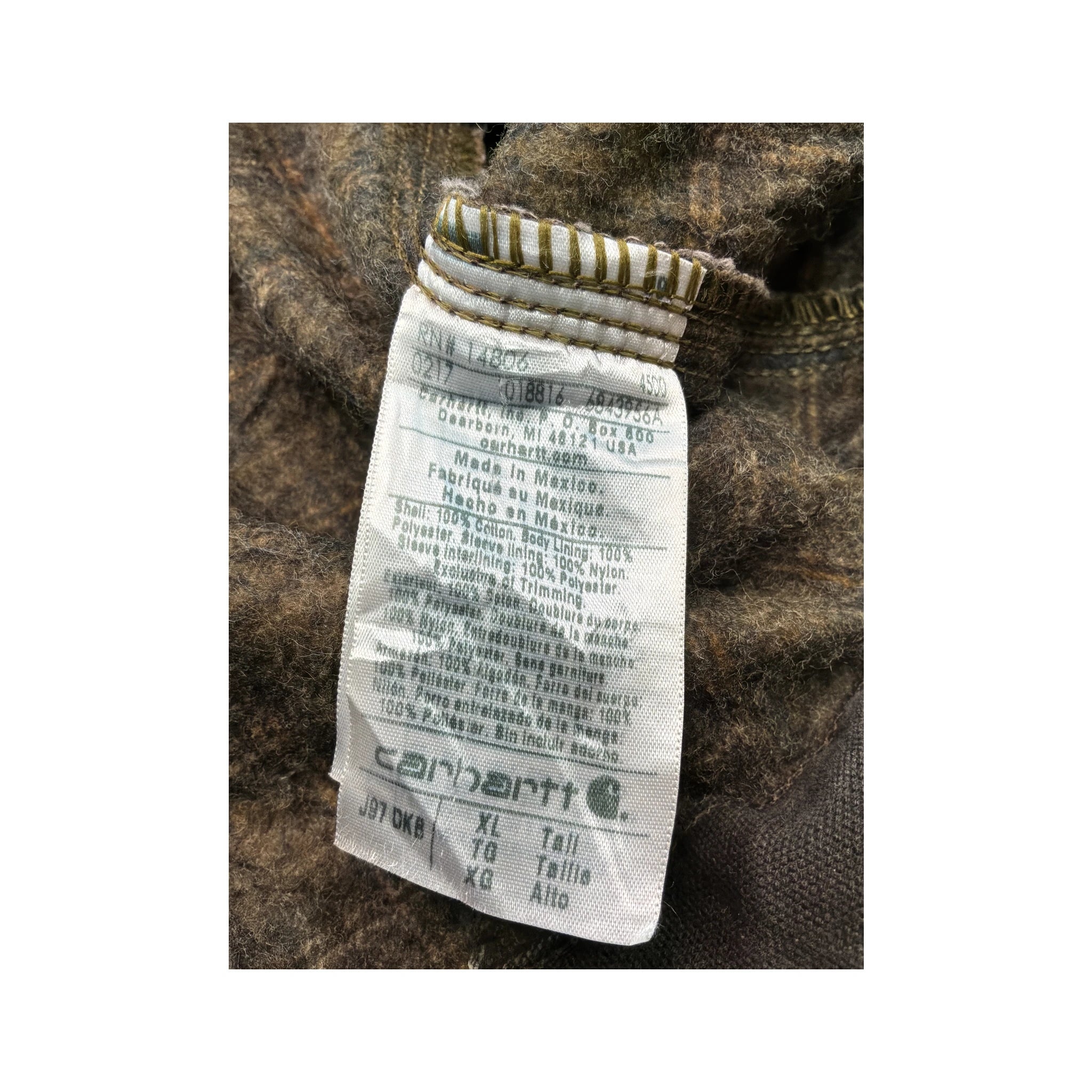 Carhartt Blanket Lined Duck Jacket
