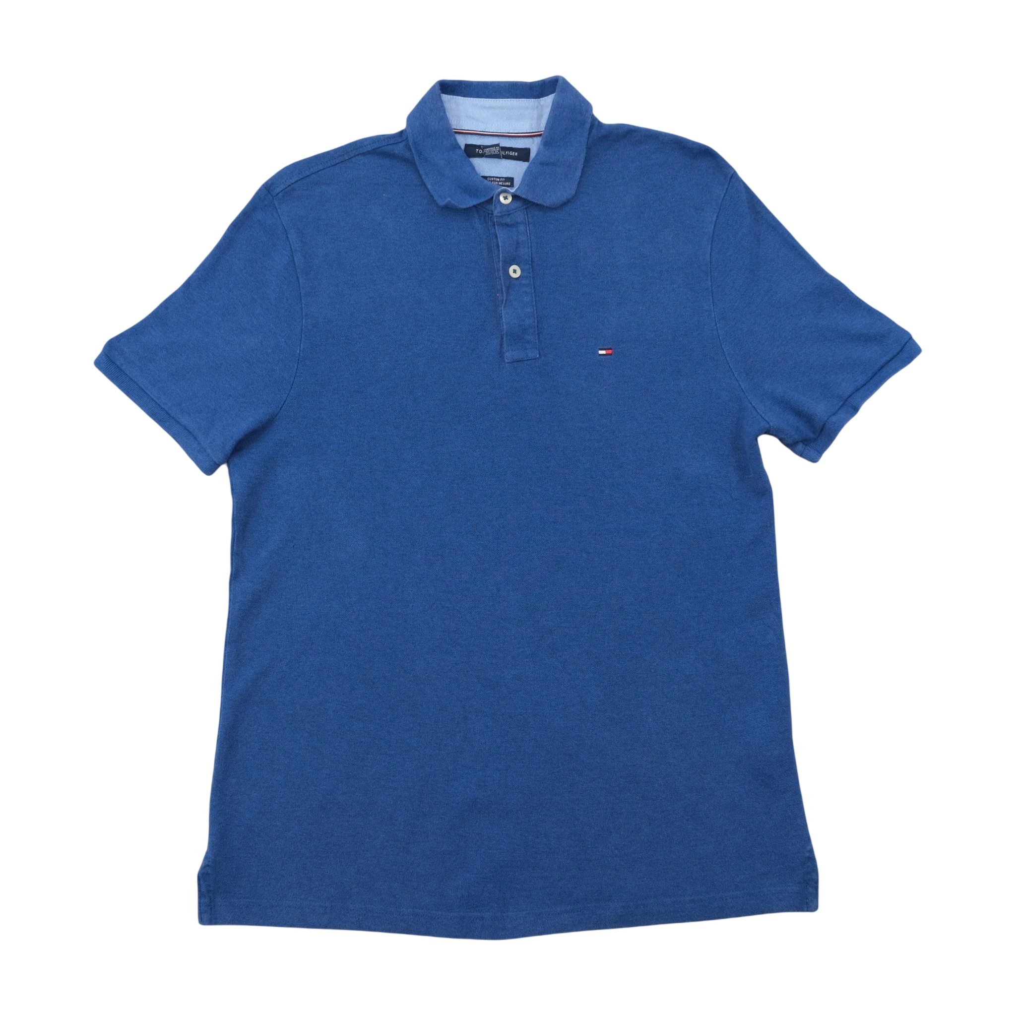 Tommy Hilfiger Logo Embroidered Cotton Piqué Polo Shirt