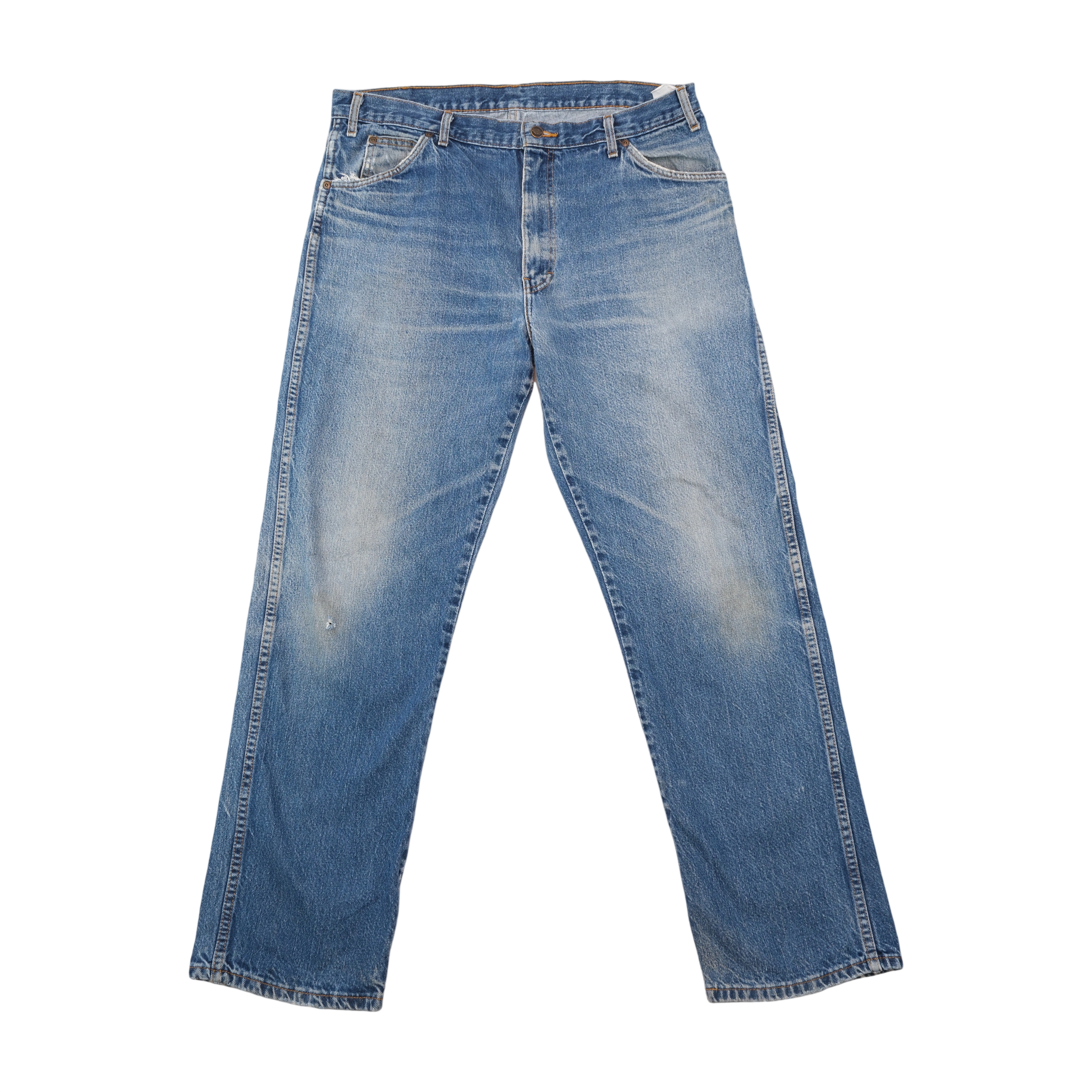 Calças de ganga Dickies em algodão de perna direita Desbotados