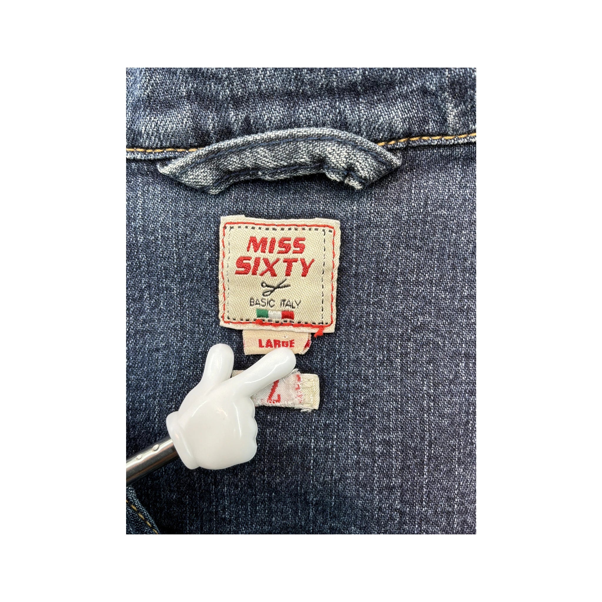 Miss Sixty Fitted Denim Jacket