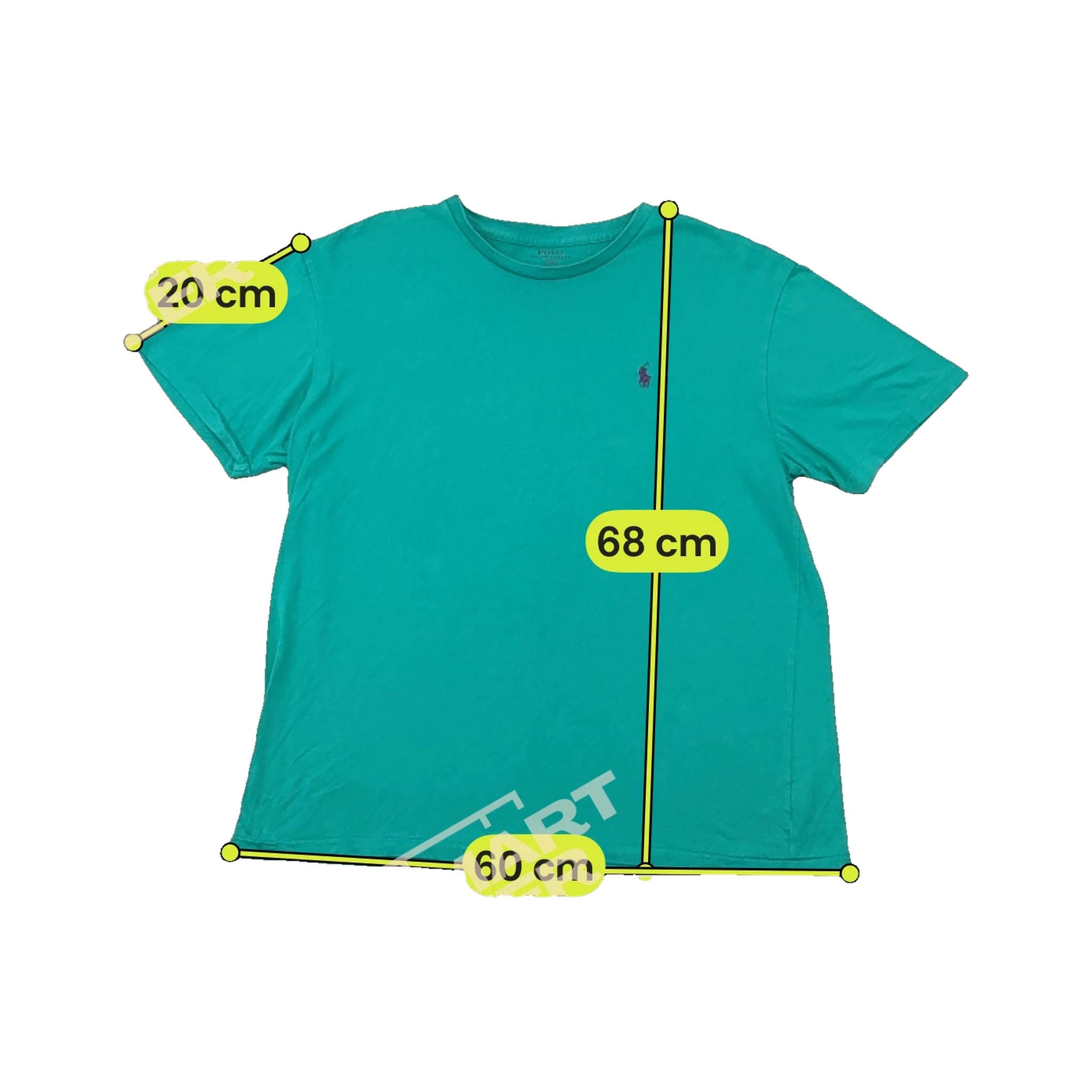 Polo Ralph Lauren Cotton Stretch Pony Logo Crewneck T-shirt