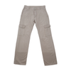 Mustang Beige Cotton Cargo Chinos