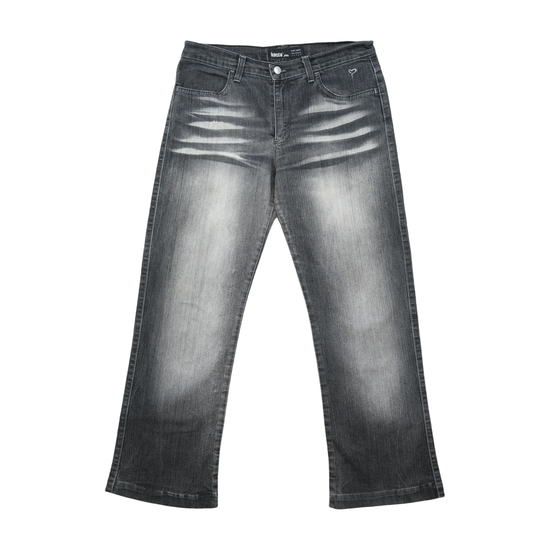 Kocca Gray Wash Flared Jeans