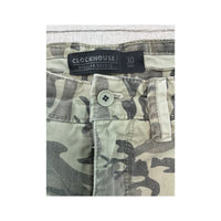 Calções cargo Clockhouse em algodão Camuflado cinzento