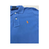 Ralph Lauren The Skinny Polo Blue Piqué Cotton Polo Shirt