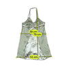 Vintage Polka Dot Floral Satin Slip Dress (Falta Editos)