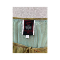 Jean Paul Gaultier Classique Printed Mesh Wrap Skirt