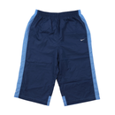 Nike Navy Colorblock Nylon Athletic Shorts