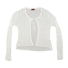 Revenge Open Knit Tie Front Cardigan