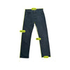 Armani Jeans Dark Wash Cotton Straight-Leg Five-Pocket Jeans