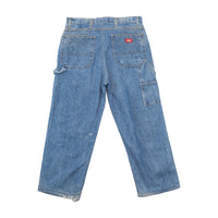 Dickies Vintage Faded Denim Carpenter Pants