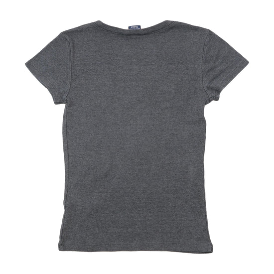 Ralph Lauren Sport Gray V-Neck Cotton T-Shirt