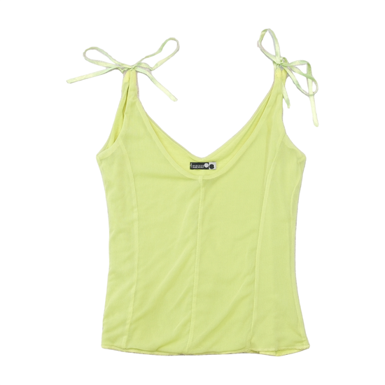 Mezzo Neon Tie Strap Tank Top