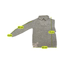 Camisola Eddie Bauer em Mistura de algodão com gola Polo e Meio Fecho