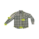 Camisa Sea Barrier Basic em algodão verde em xadrez