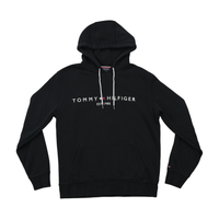 Tommy Hilfiger Logo Embroidered Pullover Hoodie Sweater