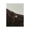 Marlboro Classics Brown Cotton Corduroy Straight Leg Pants