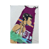 Custo Barcelona Graphic Portrait Dress