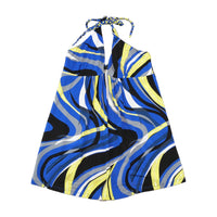 Top de alças Halter Phard com estampado abstrato