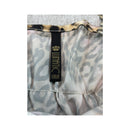 Y2K Leopard Print Lace Hem Slip Dress