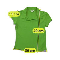 Guess Ribbed Short Sleeve Polo