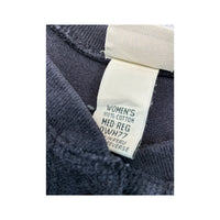 L.L.Bean Vintage Black Cotton Button Front Cardigan Sweater