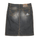 Roy Rogers Dark Wash Denim Pencil Skirt