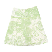 Vero Moda Floral Print A-Line Skirt